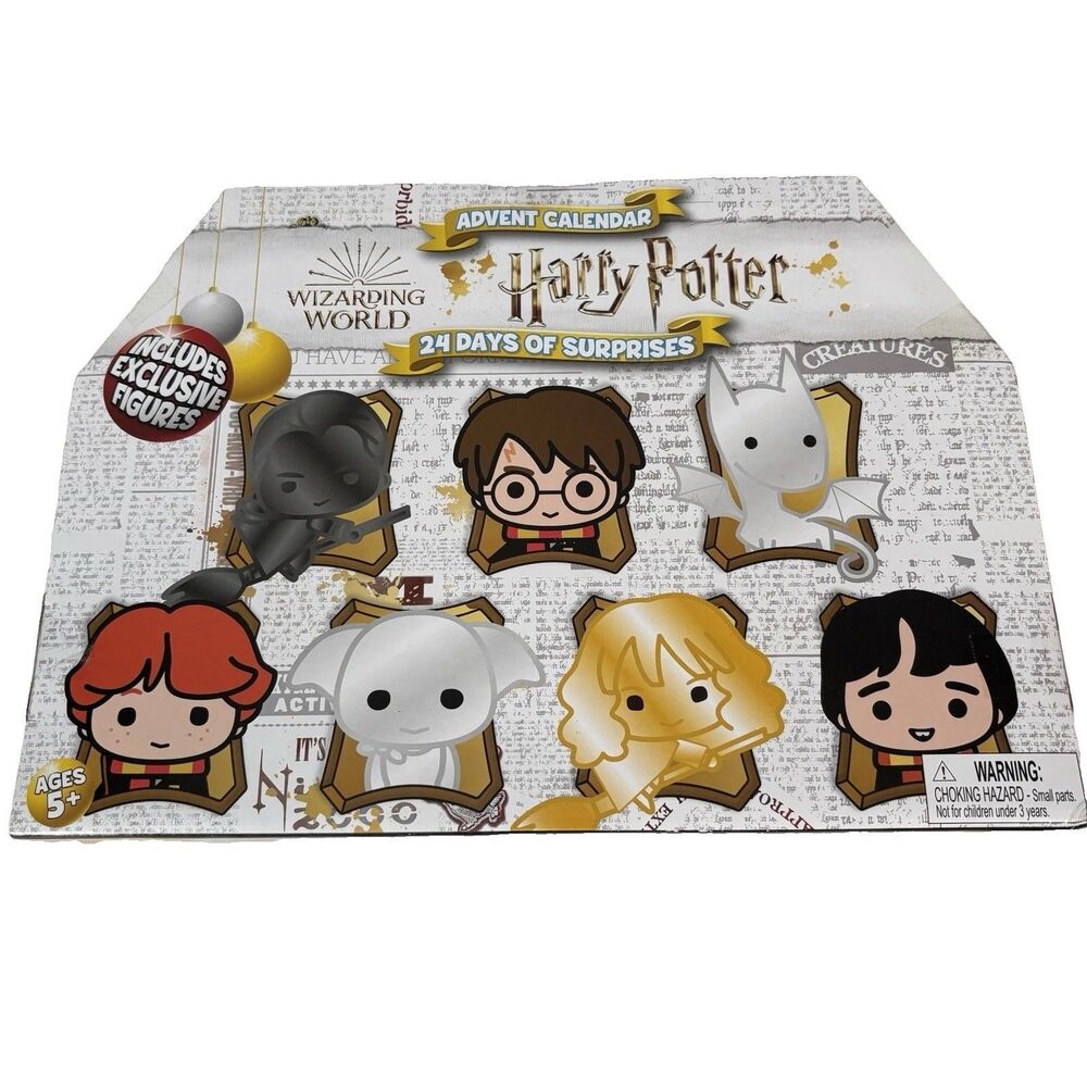 Harry Potter Advent Calendar Creatures 24 Days Surprises Exclusive Figures New